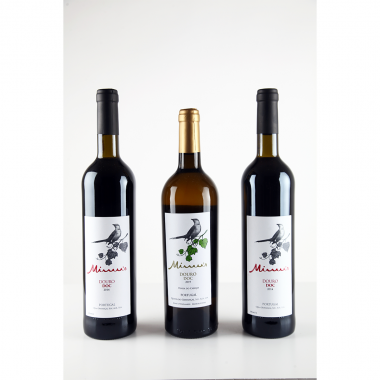 Pack de 3 unidades: 2 Mimus Doc Tinto 2014 & 1 Mimus Doc Branco 2019