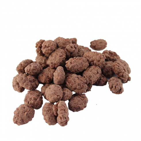 Drageias de Amêndoa com Chocolate Negro 70% Drageias de Amêndoa com Chocolate Negro 70%