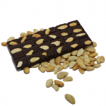 Tablete de Chocolate Negro 70% com Avelã Tablete de Chocolate Negro 70% com Avelã