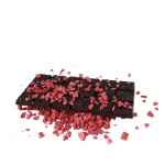 Tablete de Chocolate Negro 70% com Morango Liofilisado Tablete de Chocolate Negro 70% com Morango Liofilisado
