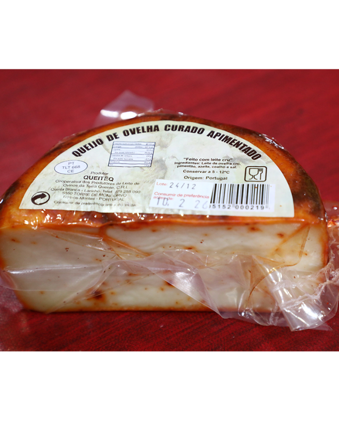 Queijo Curado Apimentado Queiteq Inteiro Queijo Curado Apimentado Queiteq Inteiro
