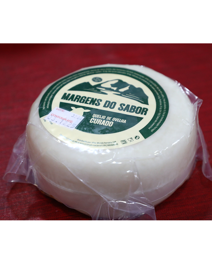 Queijo Ovelha Margens do Sabor Curado Queijo Ovelha Margens do Sabor Curado